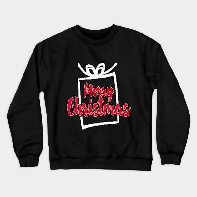 Merry Christmas Crewneck Sweatshirt by karascom